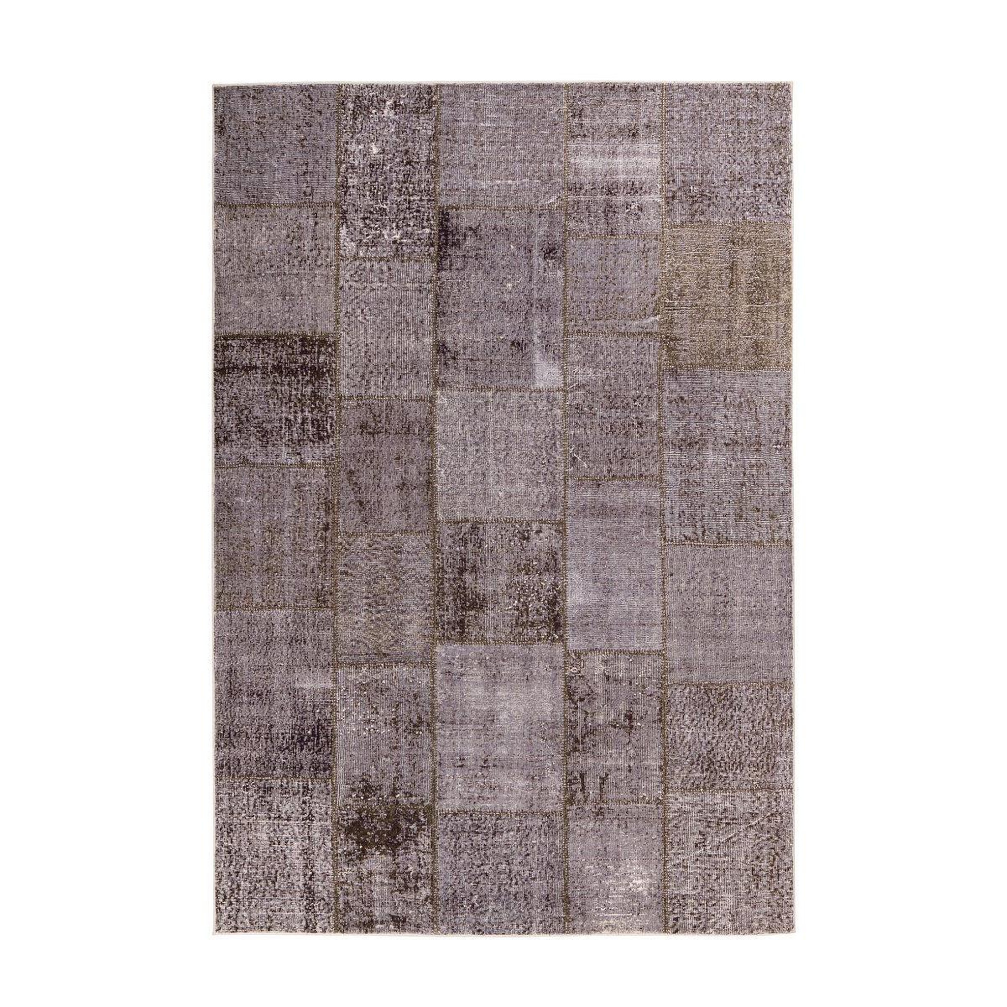 Voir la diapositive 1 : Paris Prix Tapis tissé à la main  piedmont  anthracite