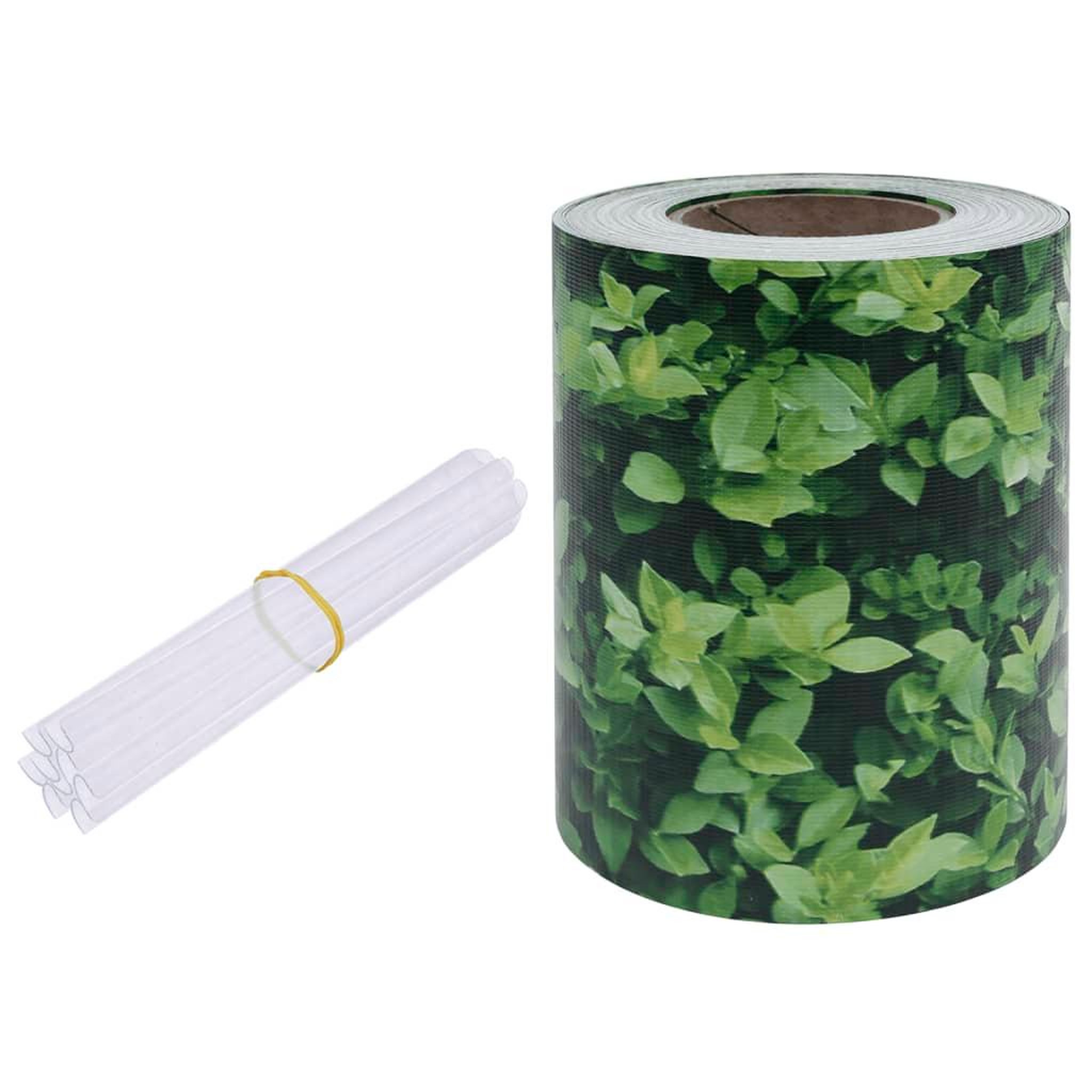 Voir la diapositive 2 : VIDAXL Ecran d'intimite de jardin PVC 70x0,19 m Vert