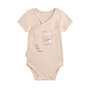 Voir la diapositive 6 : Petit Béguin Lot de 2 bodies bébé manches courtes ouverture croisée Louison