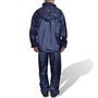 Voir la diapositive 2 : VIDAXL Combinaison de pluie avec capuche 2 pieces Bleu marine XXL
