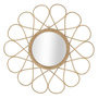 Voir la diapositive 1 : Paris Prix Miroir Mural Déco  Almeria  65cm Naturel