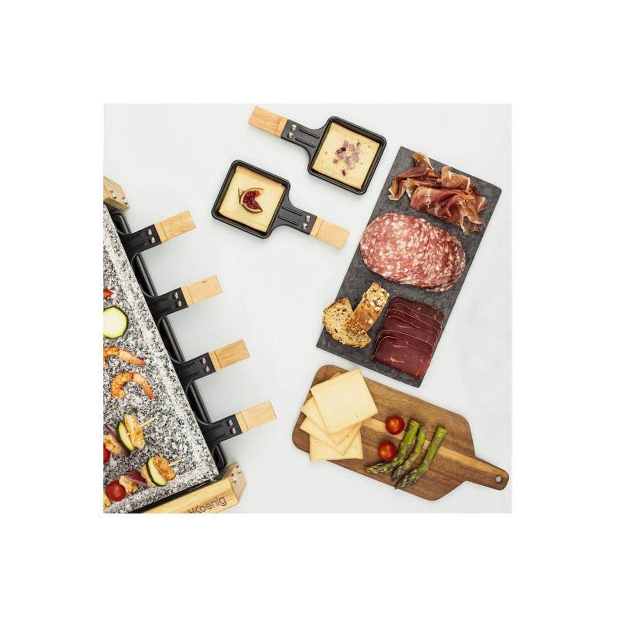 Voir la diapositive 6 : H.Koenig MULTI CUISSON TABLE H.KOENIG WOD8