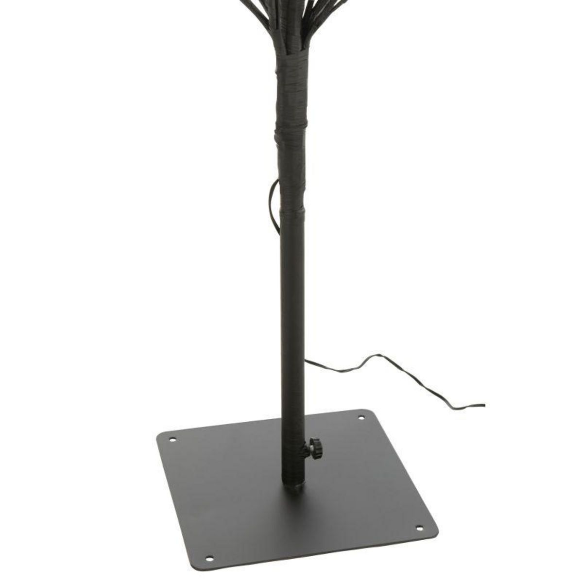 Paris Prix Sapin de Noël à LED  Dénudé  200cm Noir