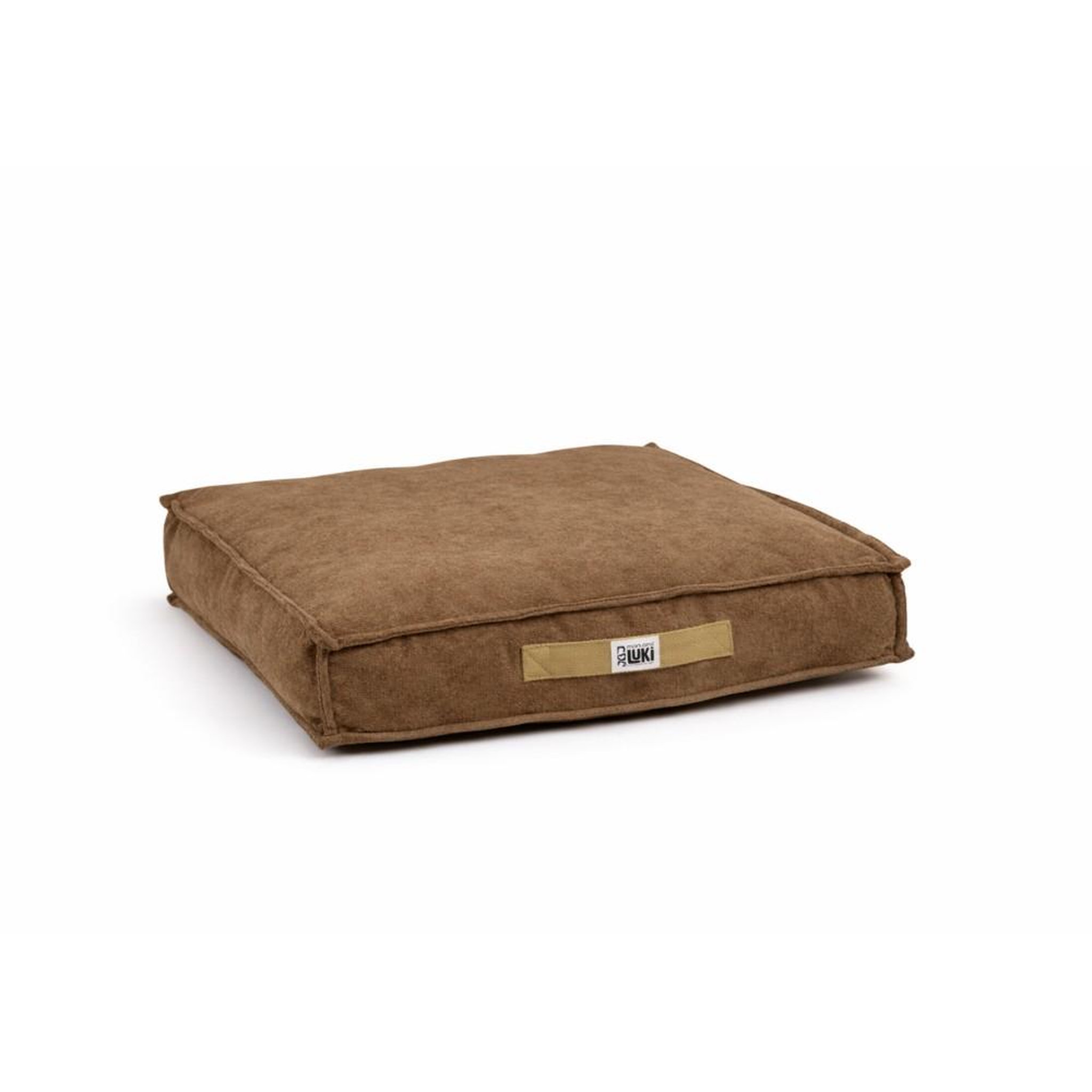 MON AMI LUKI Matelas antidérapant déhoussable pour chien. Coloris disponibles : Marron