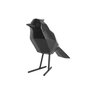 PRESENT TIME Statuette de décoration oiseau en Polyrésine - Noir
