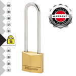 Master lock 150EURDLJ Cadenas à Clé en Laiton, Doré, 10,7 x 5 x 1,4 cm