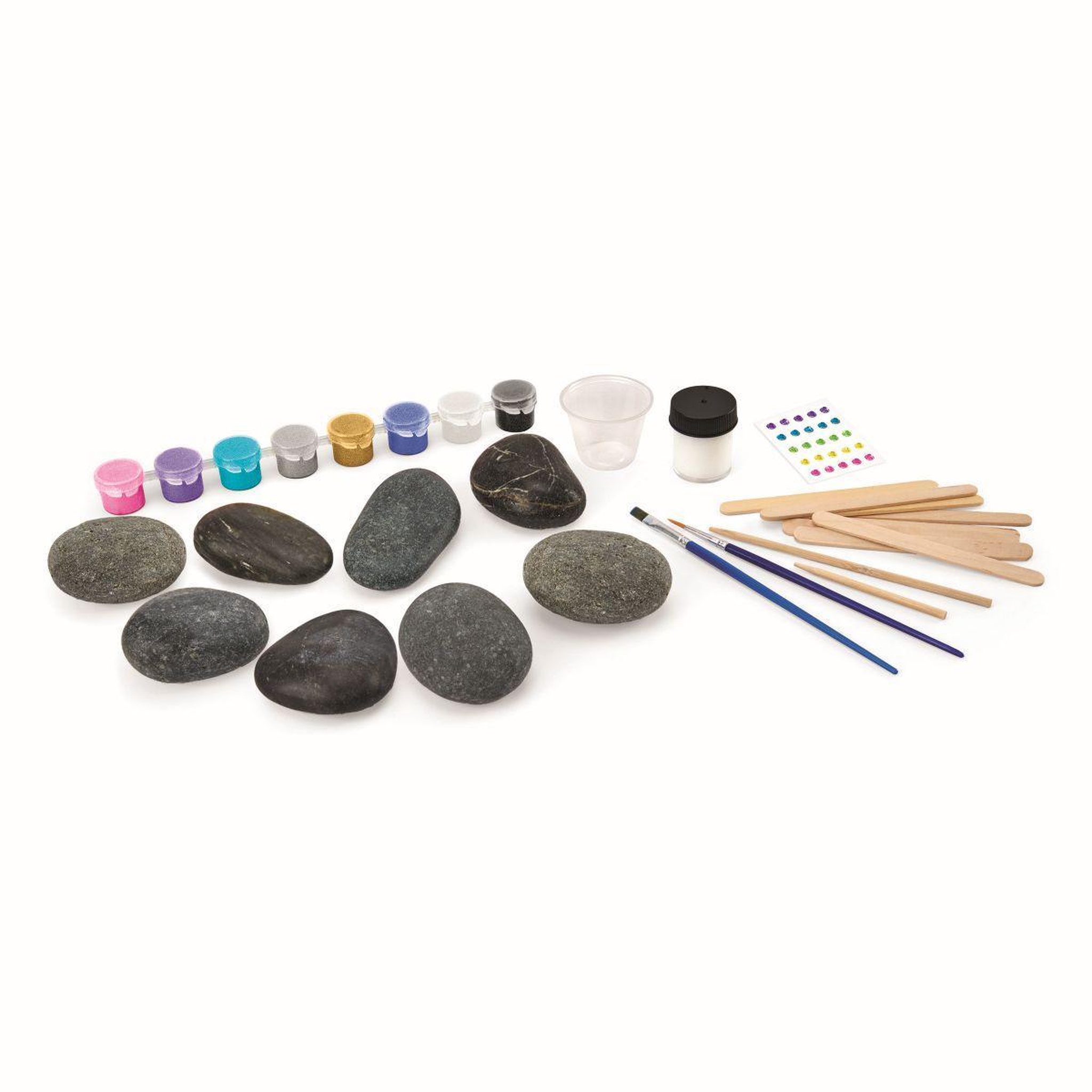 Voir la diapositive 2 : Lexibook Kit de Création Artistique sur Pierres avec Effet Métallique