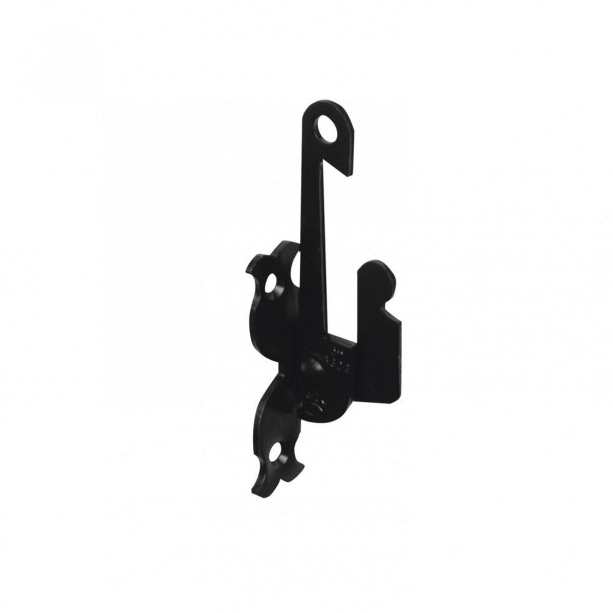 CENTRALE BRICO Support d'espagnolette acier prépeint, H.130 x L.25 x P.40 mm