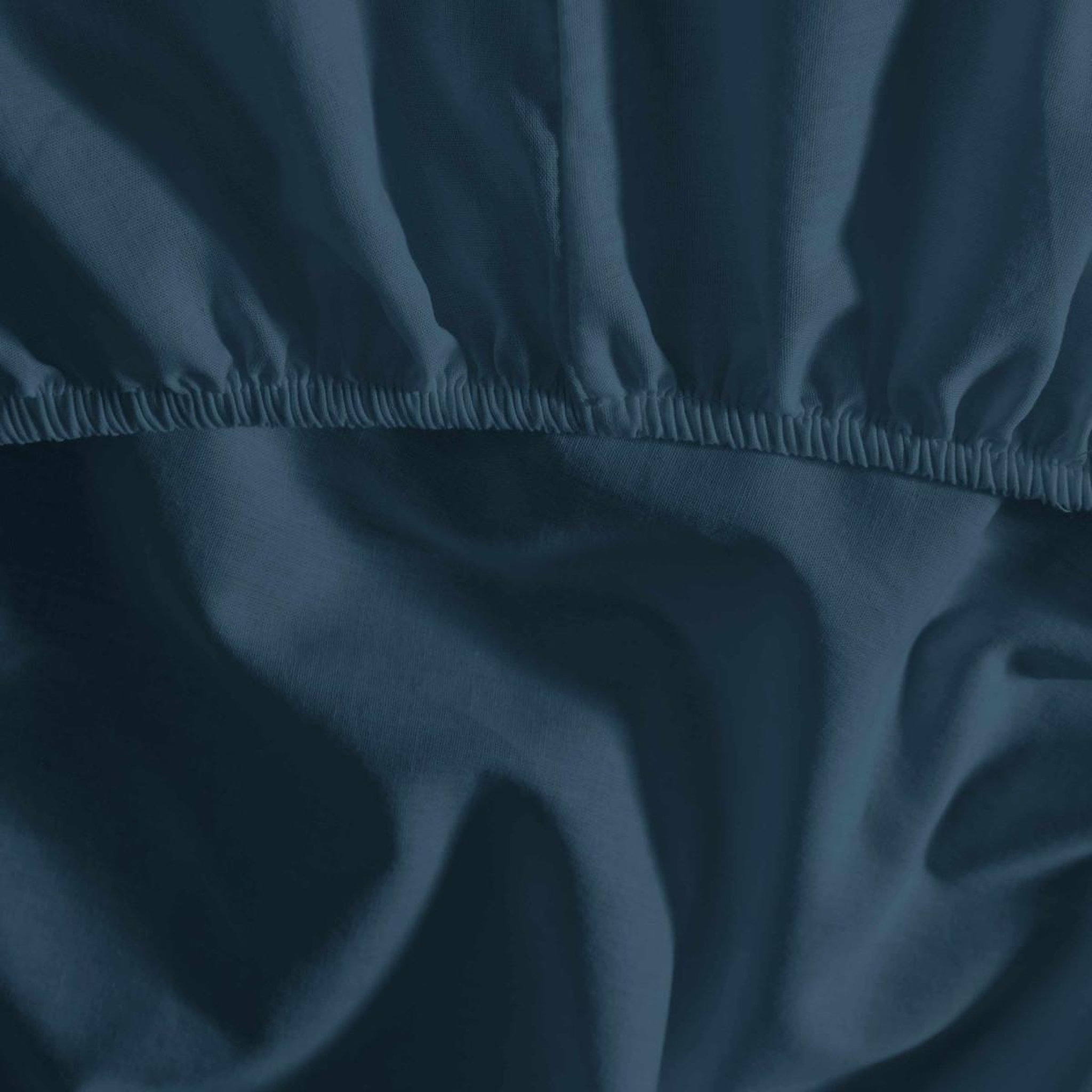 Voir la diapositive 2 : Sensei Maison Drap housse en percale lavée bonnet 30 cm HOME WASHED