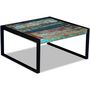 Voir la diapositive 5 : VIDAXL Table basse Bois de recuperation massif 80x80x40 cm