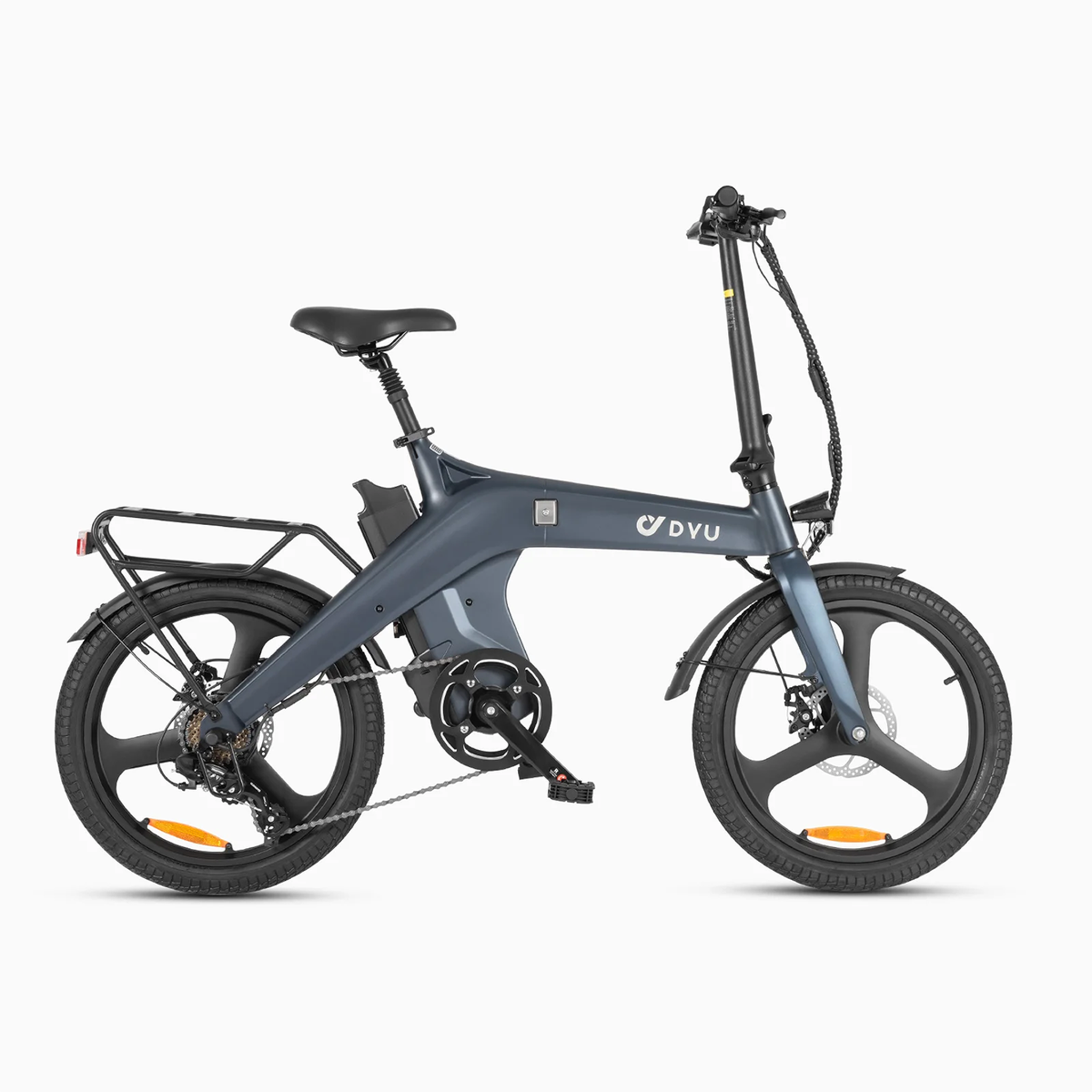 DYU Vélo de ville électrique pliable DYU T1, 250W 36V 10Ah, avec capteur de couple