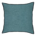 ATMOSPHERA Coussin Déco  Linah  45x45cm Bleu Canard