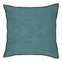 Voir la diapositive 1 : ATMOSPHERA Coussin Déco  Linah  45x45cm Bleu Canard