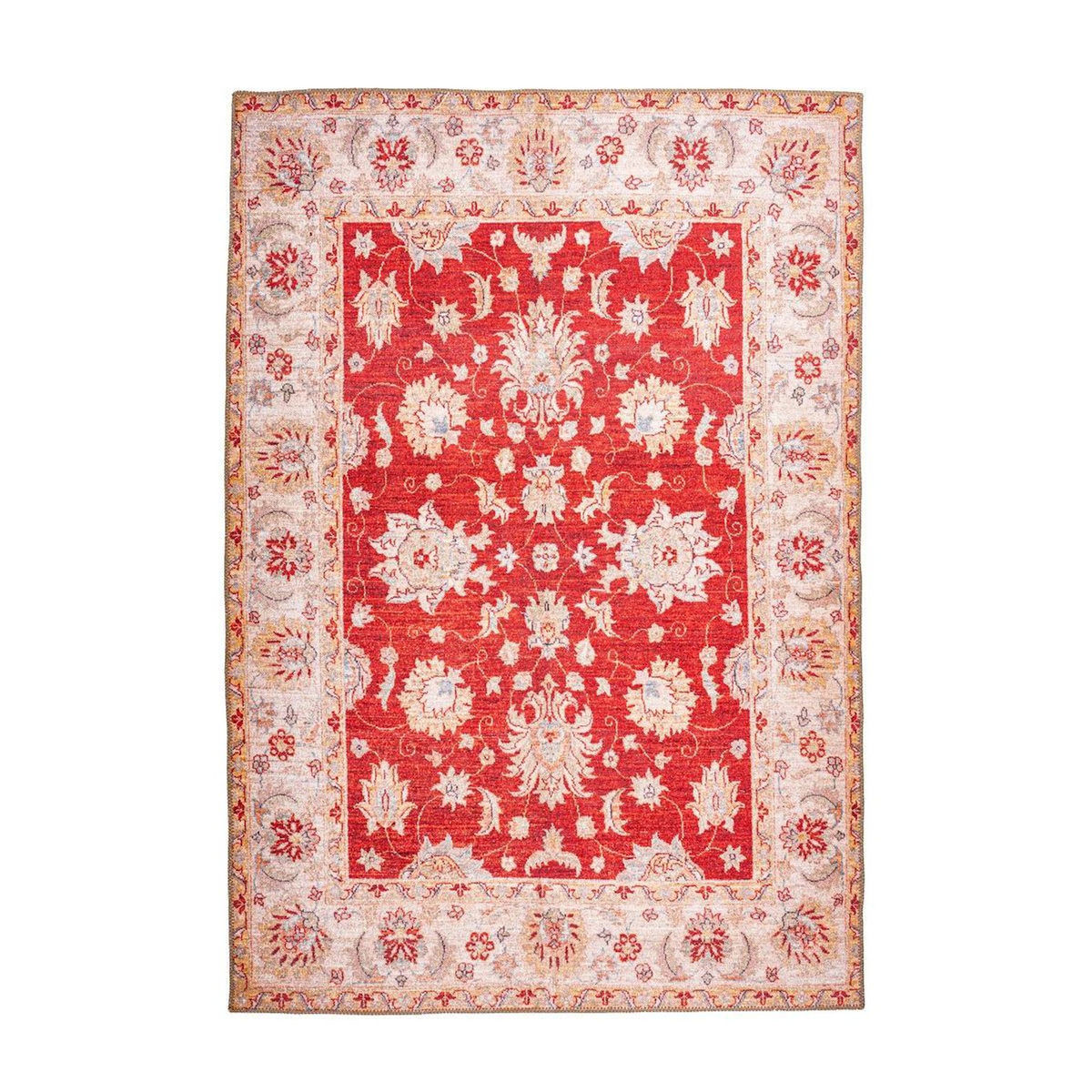 Paris Prix Tapis Tissé Imprimé Oriental  Fayo  Rouge