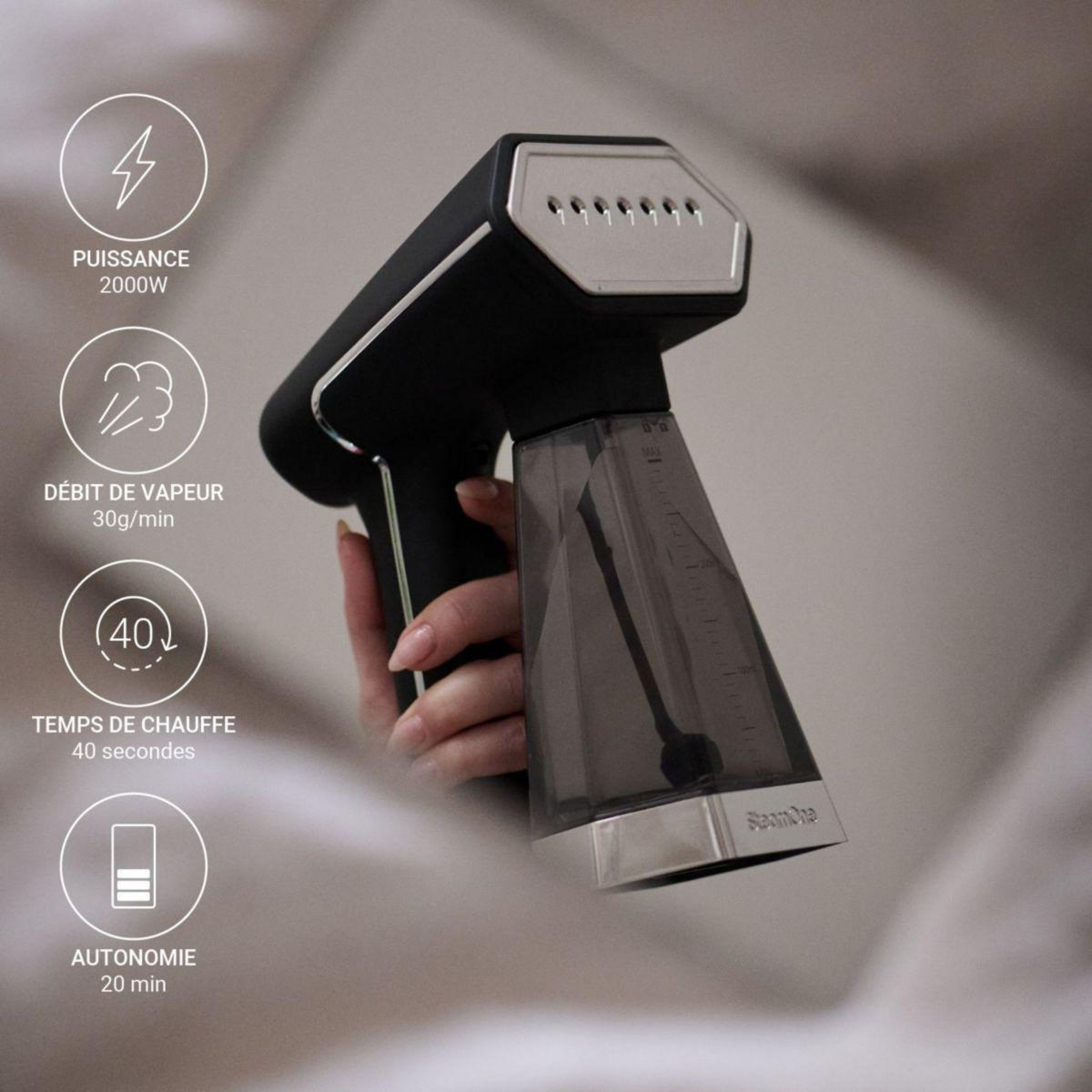 Steamone Défroisseur vapeur SN300SB-A Victor XL