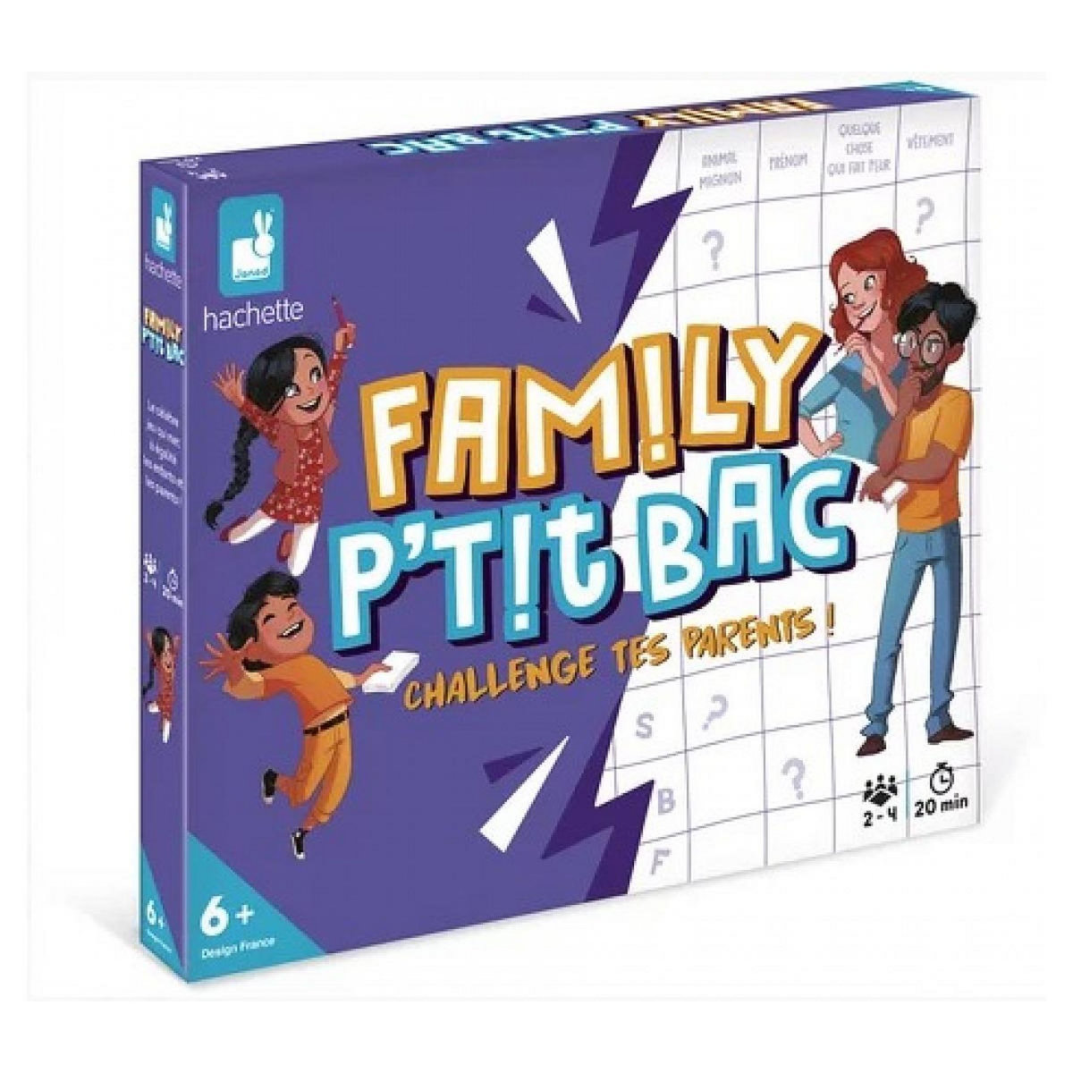 Juratoys-Janod Family Ptit bac challenge tes parents