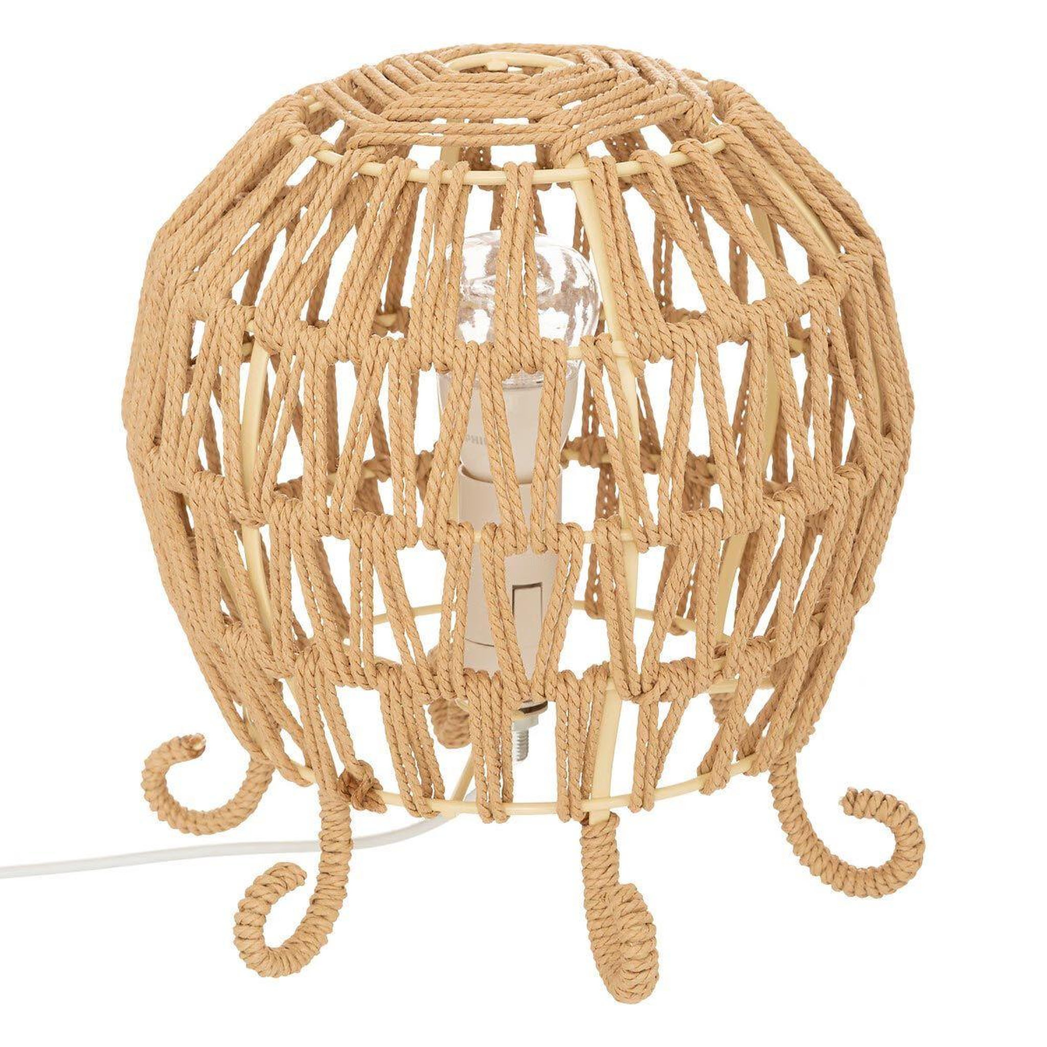 Atmosphera Kids Lampe à poser enfant poulpe  seav  20cm beige