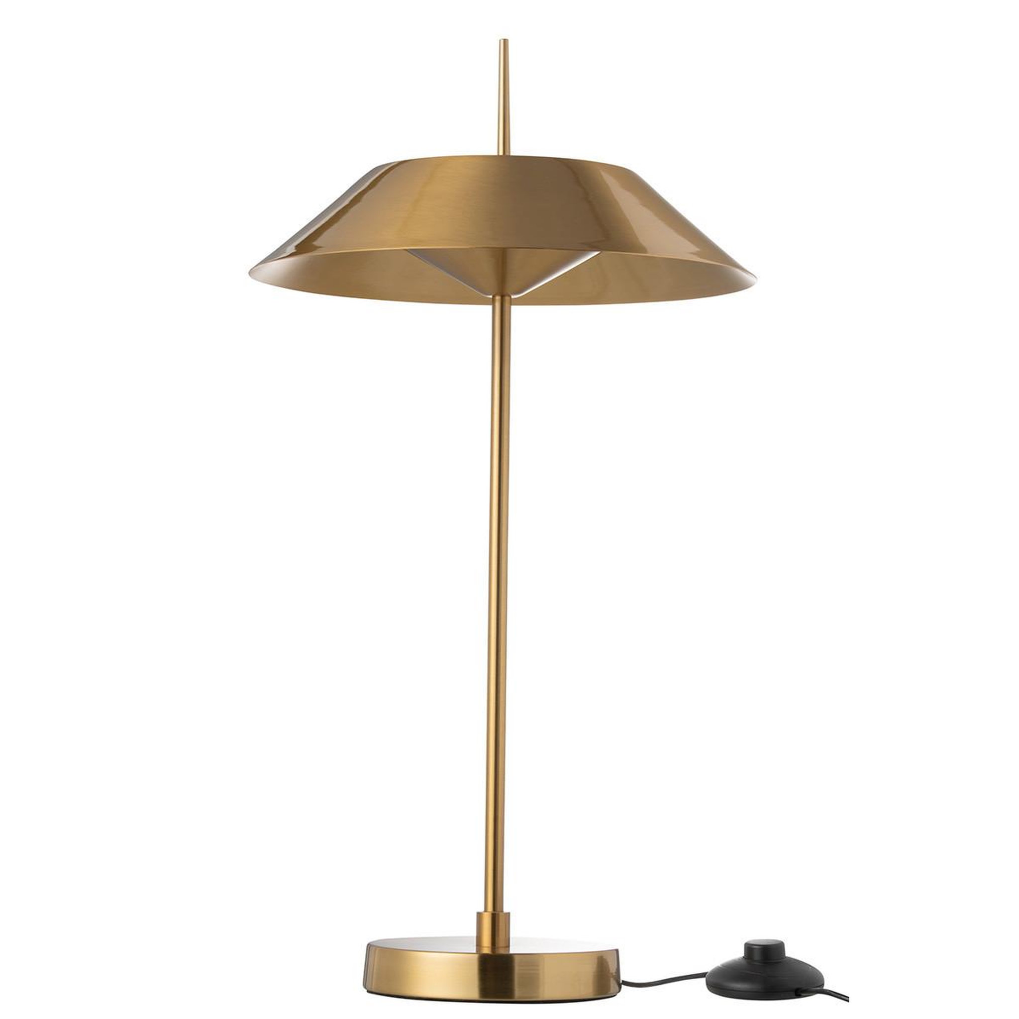 Voir la diapositive 2 : J-LINE Lampe à poser led en métal  britney  56cm or
