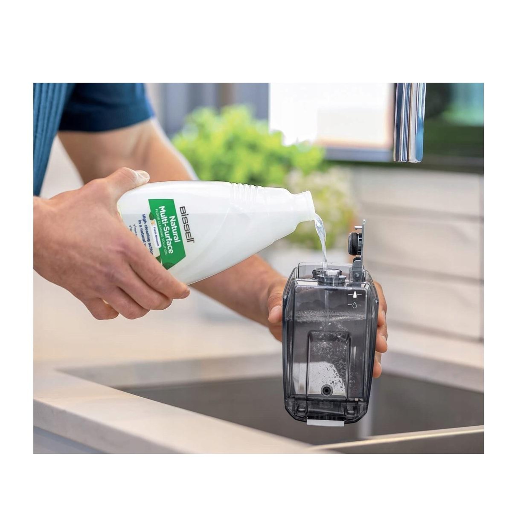 Voir la diapositive 6 : BISSELL Aspirateur laveur sans fil 22.2v gris - 3598N