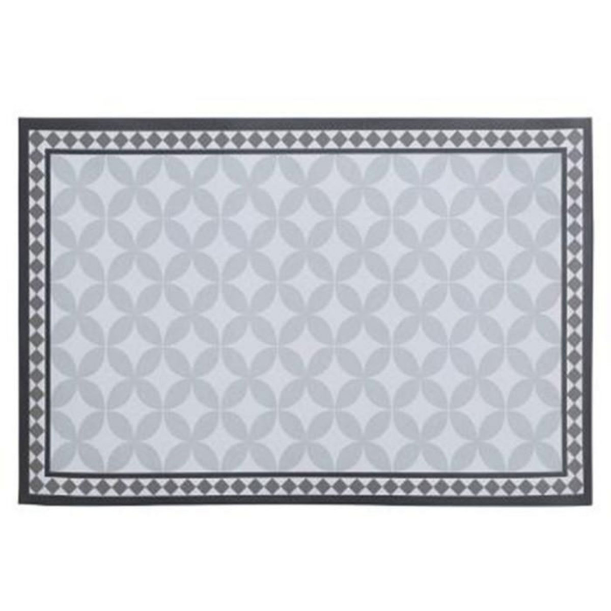 SECRET DE GOURMET Set de Table Design  Mosca  30x45cm Gris