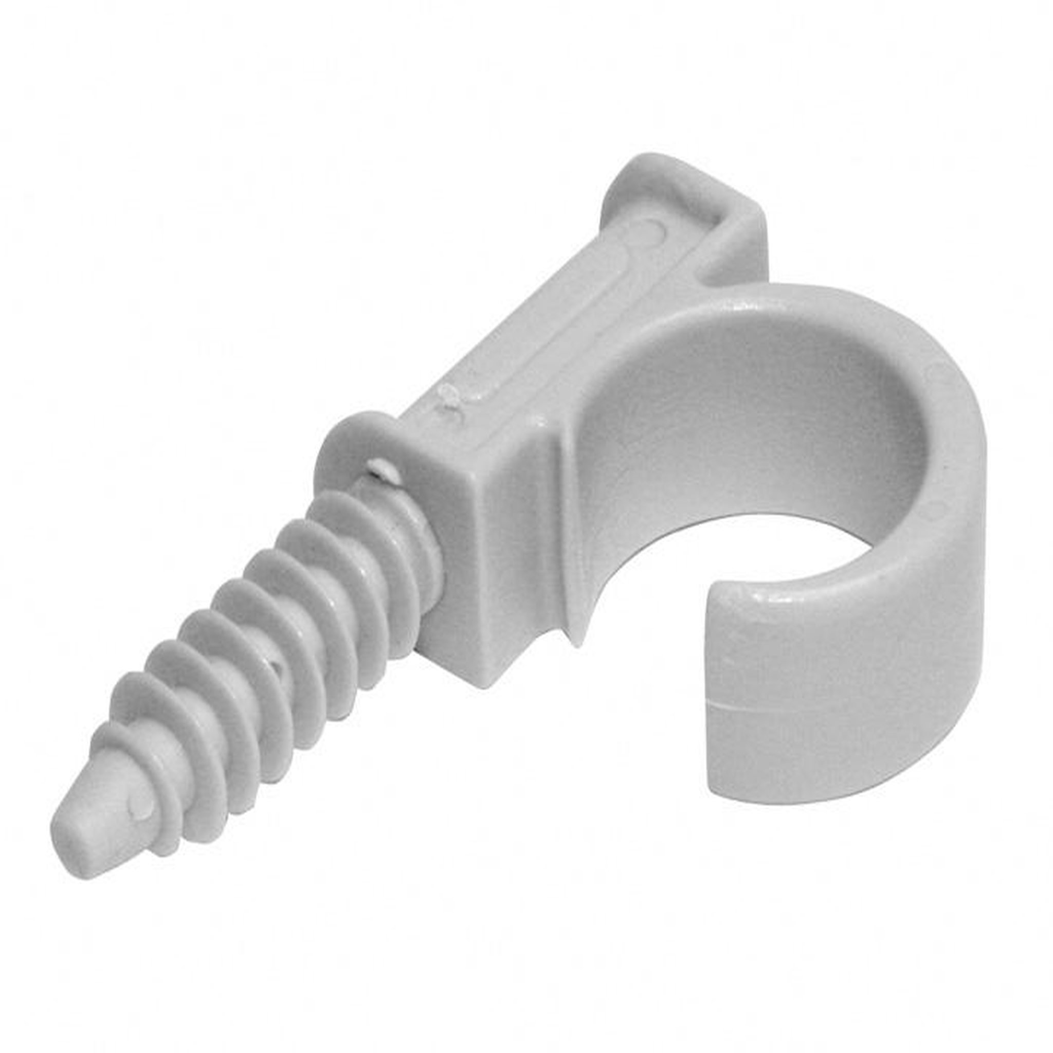 CENTRALE BRICO Lot de 10 colliers simples à compression pvc hta D.20 pour tube en per
