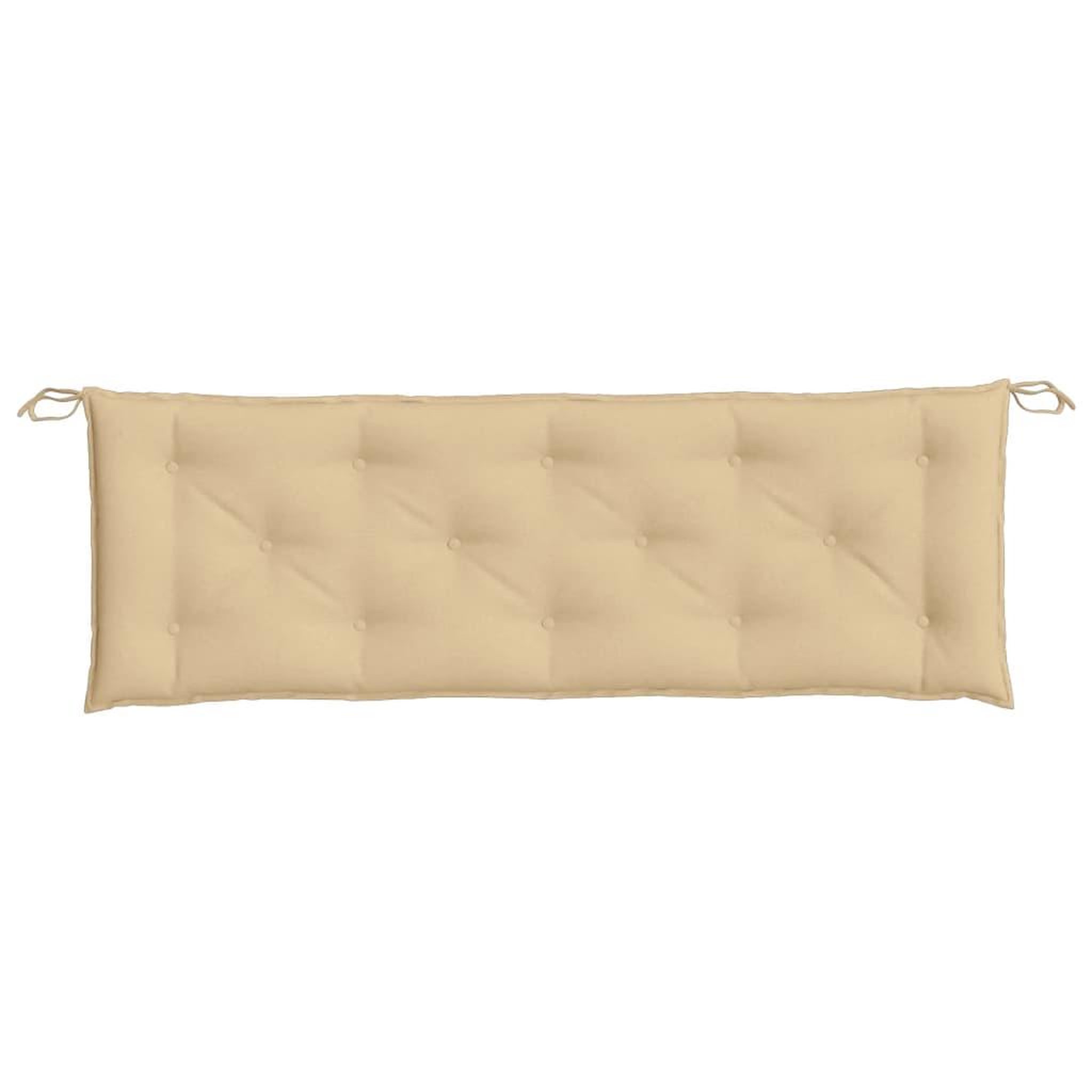 Voir la diapositive 4 : VIDAXL Coussin de banc de jardin beige melange 150x50x7 cm tissu