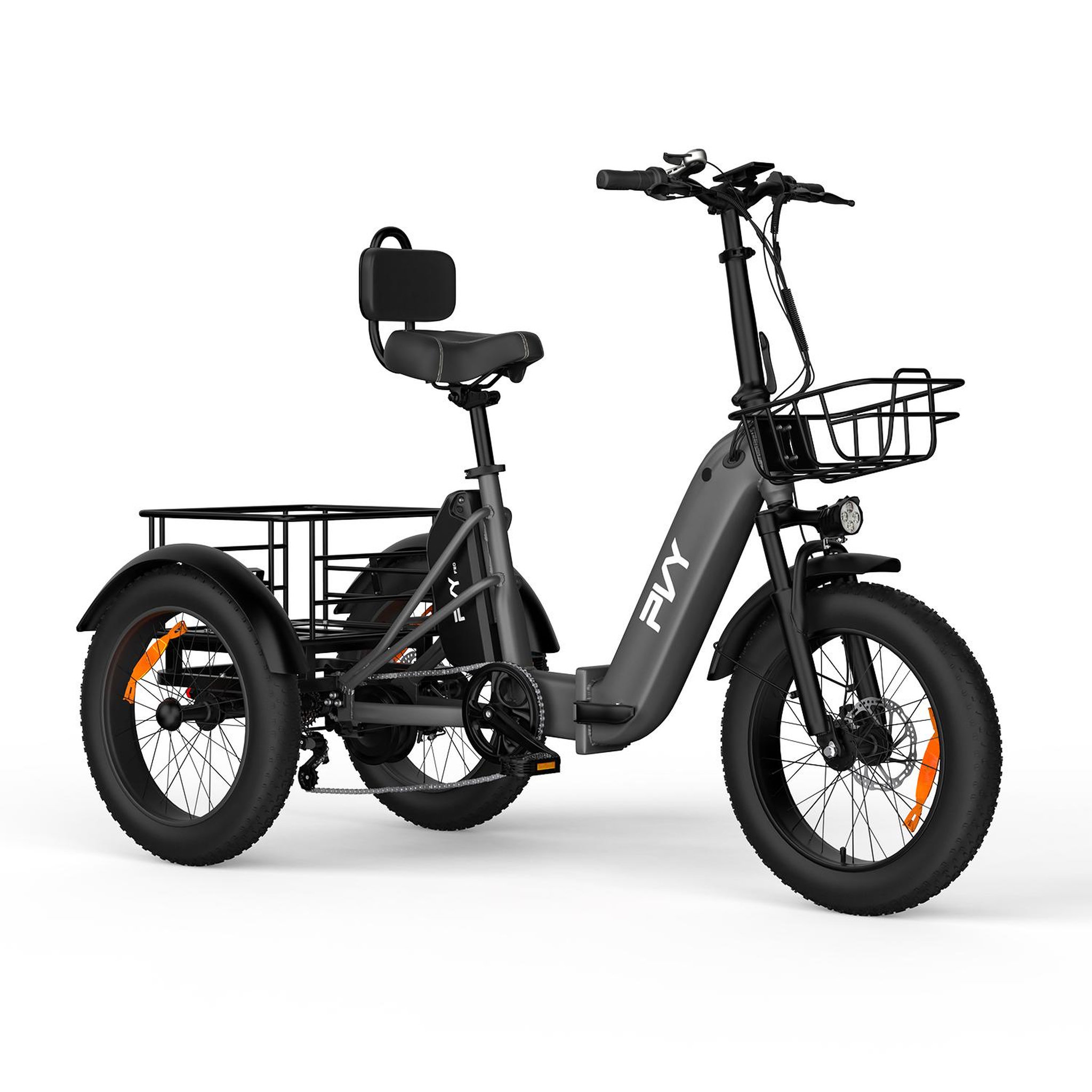 Voir la diapositive 3 : PVY Tricycle électrique de cargaison de pvy f20