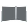 Voir la diapositive 2 : VIDAXL Auvent lateral retractable Anthracite 100 x 600 cm
