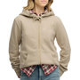 Voir la diapositive 1 : SUPERDRY Sweat Taupe Femme Superdry Essential Logo Ziphood Hb