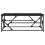 Voir la diapositive 4 : VIDAXL Table basse Noir 100x50x40 cm Bois d'ingenierie