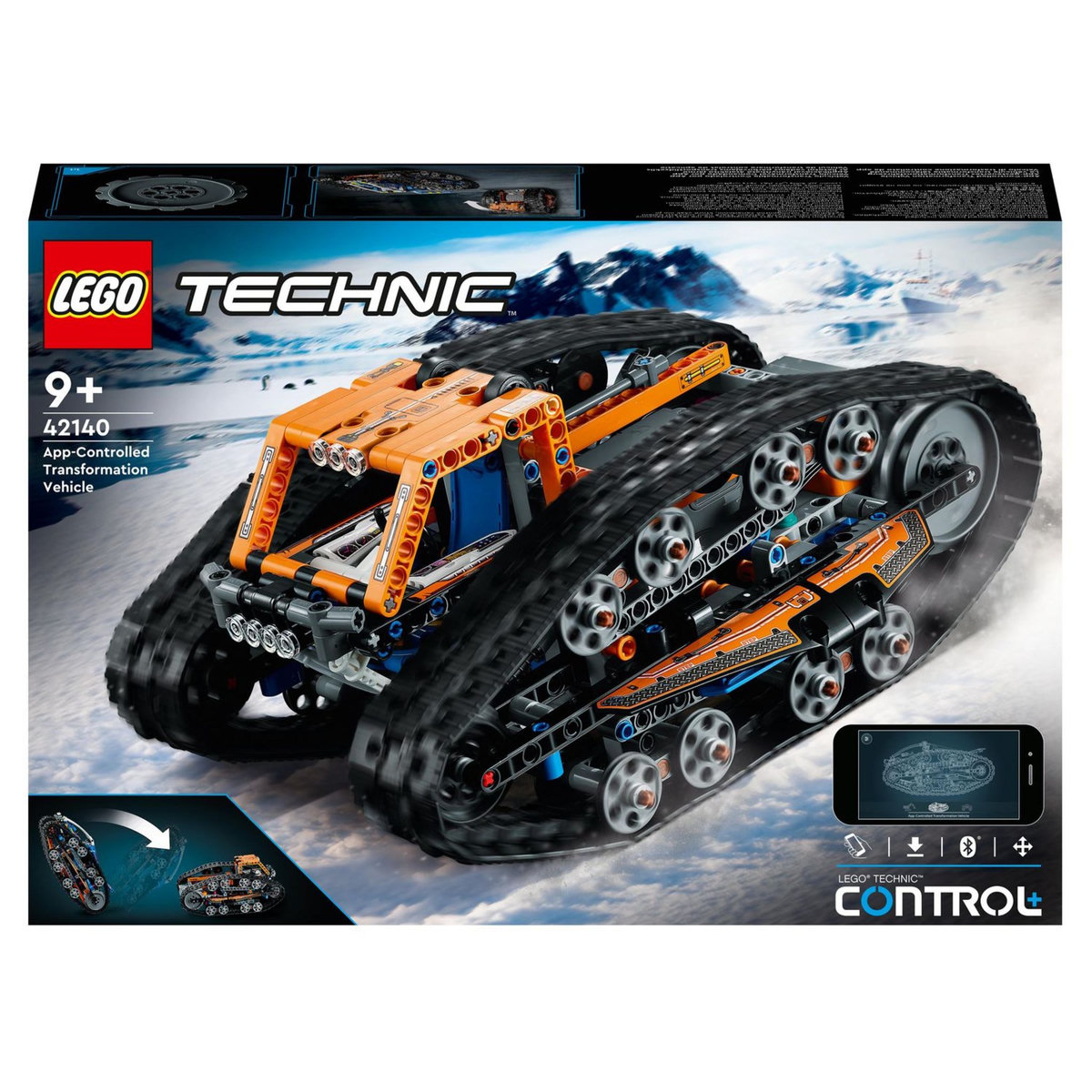 LEGO Technic 42140 - Le Véhicule Transformable Télécommandé, Voiture RC, Jouet Enfants 9 Ans
