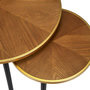 Voir la diapositive 3 : The Home Deco Factory Lot de 2 tables gigognes FELIX