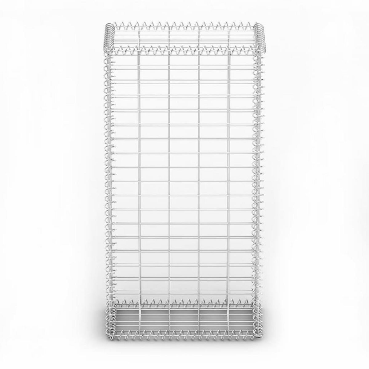 VIDAXL Panier de gabion avec couvercle Fil galvanise 100x50x30 cm