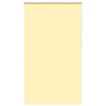 VIDAXL Store enrouleur occultant jaune largeur du tissu 126,6 cm