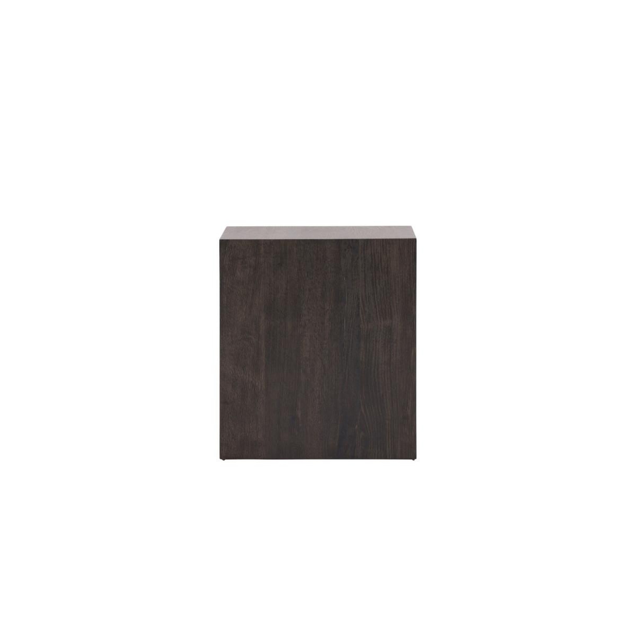 Voir la diapositive 2 : Paris Prix Table d'appoint  york  45cm marron foncé