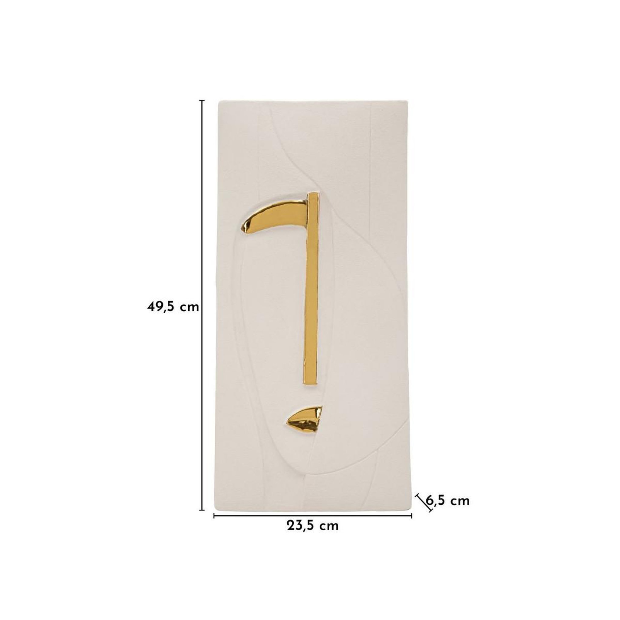 Voir la diapositive 6 : Paris Prix Objet mural déco  nairobi  49cm blanc