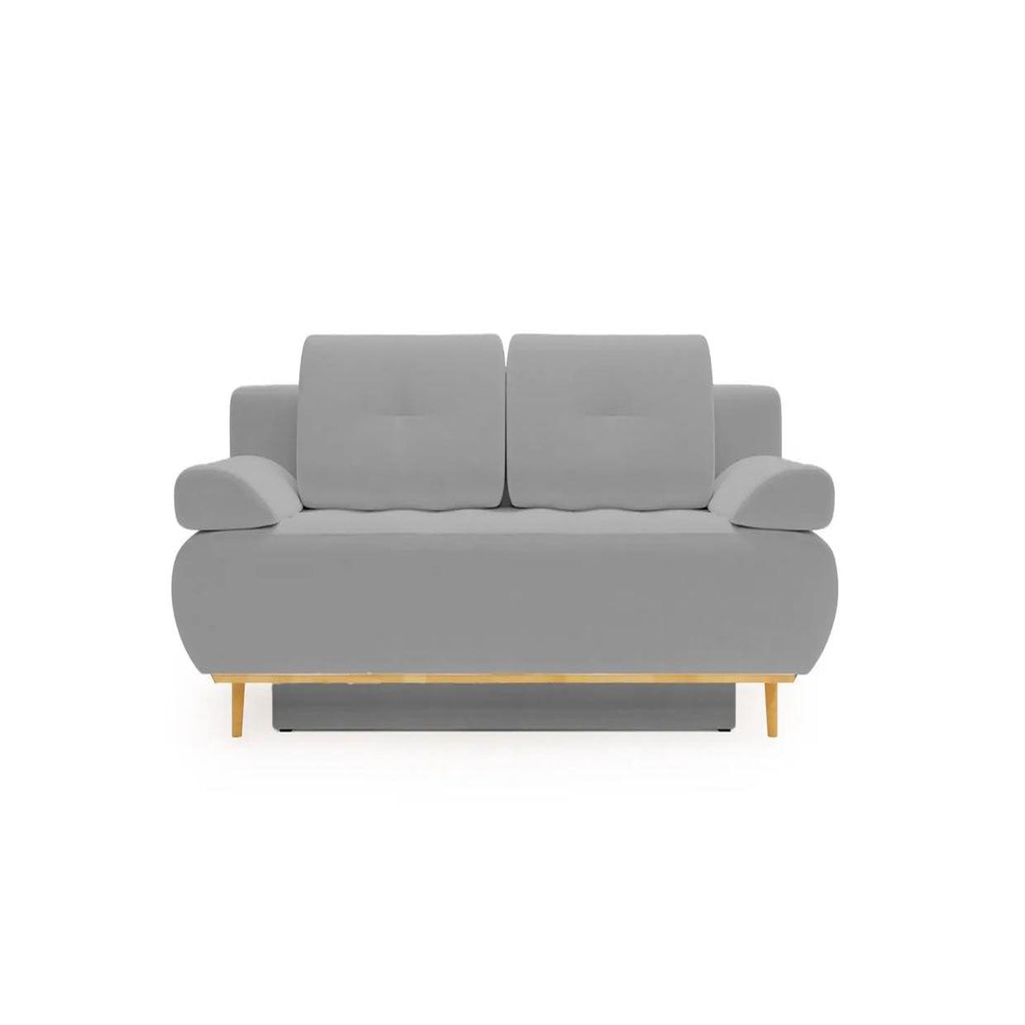 Voir la diapositive 1 : CASANOVA PARIS Amaro - canapé droit convertible tissu velours 2 places