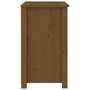 Voir la diapositive 4 : VIDAXL Table de chevet Marron miel 50x35x61,5 cm Bois de pin massif