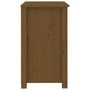 Voir la diapositive 4 : VIDAXL Table de chevet Marron miel 50x35x61,5 cm Bois de pin massif