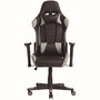 Voir la diapositive 2 : VS VENTA-STOCK Fauteuil de bureau Gaming Racer professionnel Gris, inclinaison et hauteur réglable