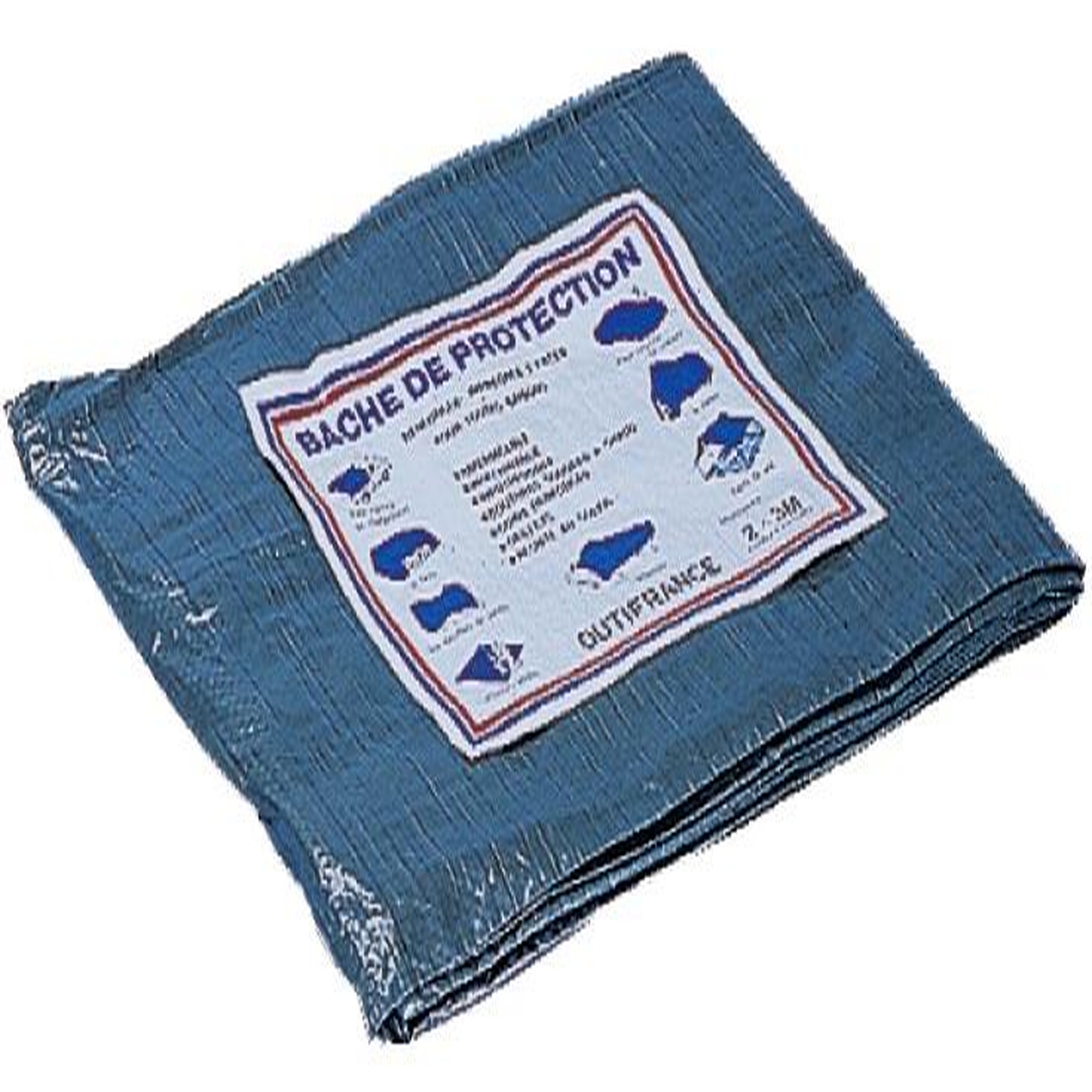 OUTIFRANCE Bâche de protection ultra lourde 4x5m