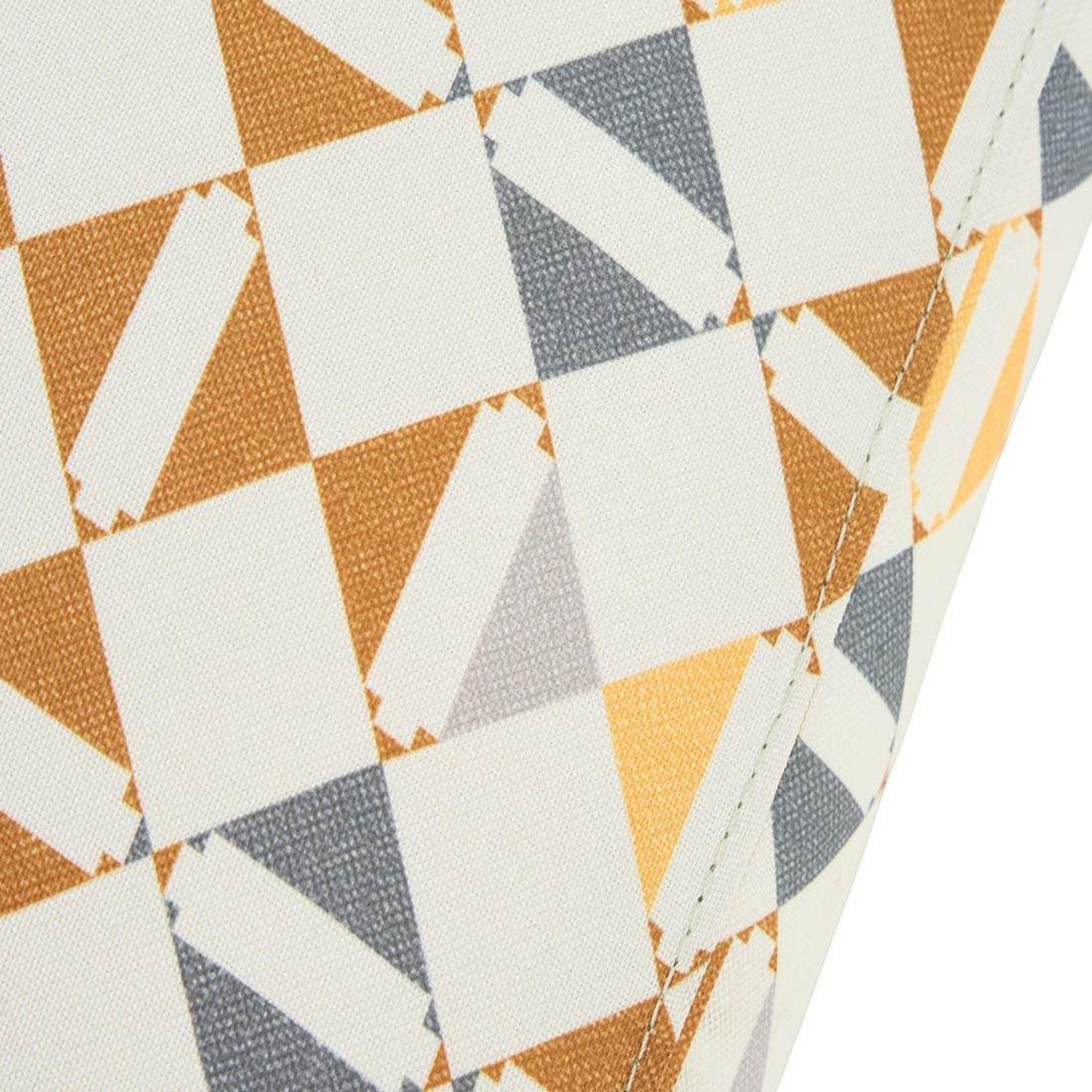 Voir la diapositive 3 : LISA DESIGN Onyx - fauteuil sans accoudoirs motif graphique en tissu