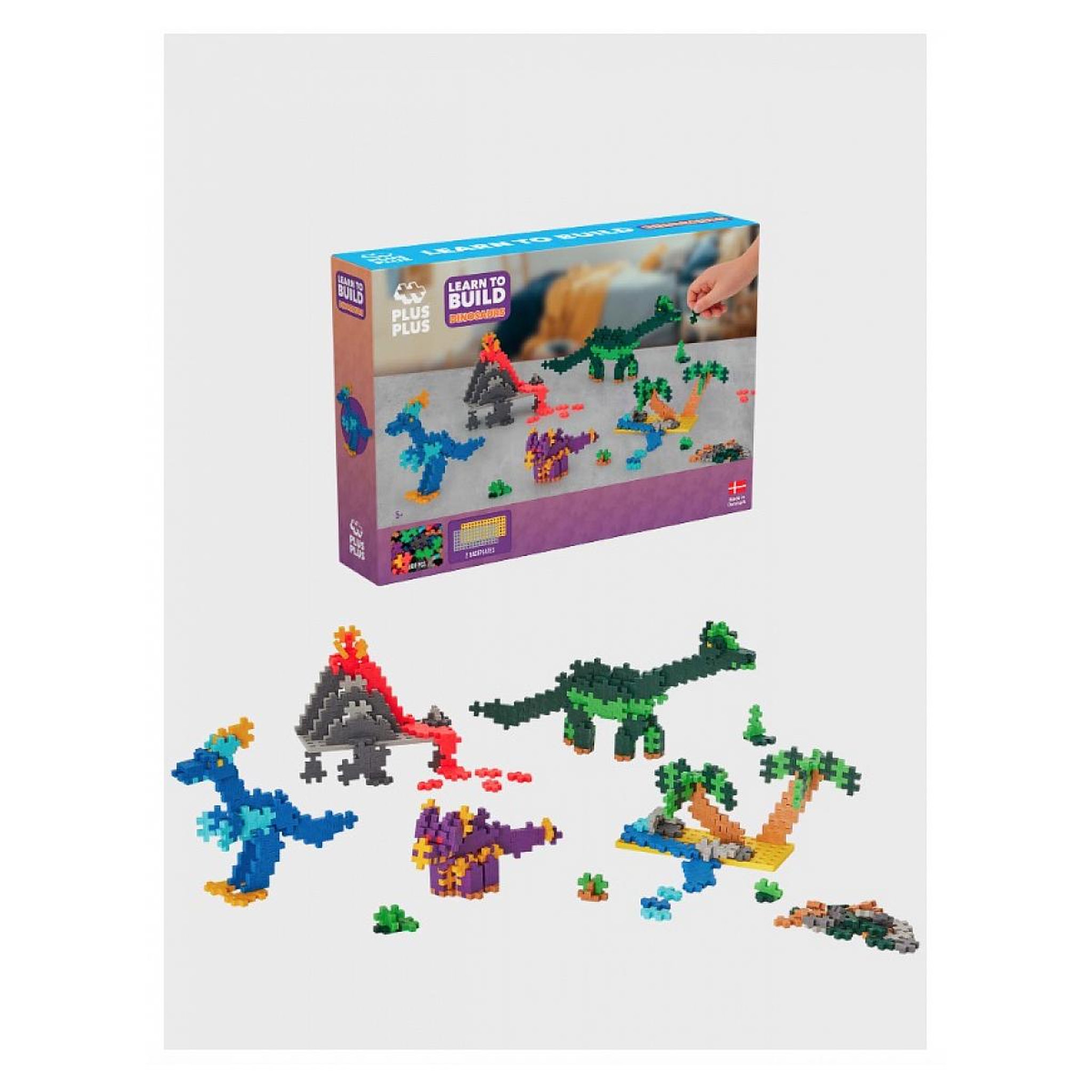 PlusPlus Kit decouverte Dinosaures - 600 pcs