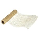 FEERIC LIGHT & CHRISTMAS Chemin de Table  Colorama  28x400cm Or