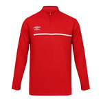 UMBRO Sweat Zippé  Garçon Umbro 724910. Coloris disponibles : Rouge