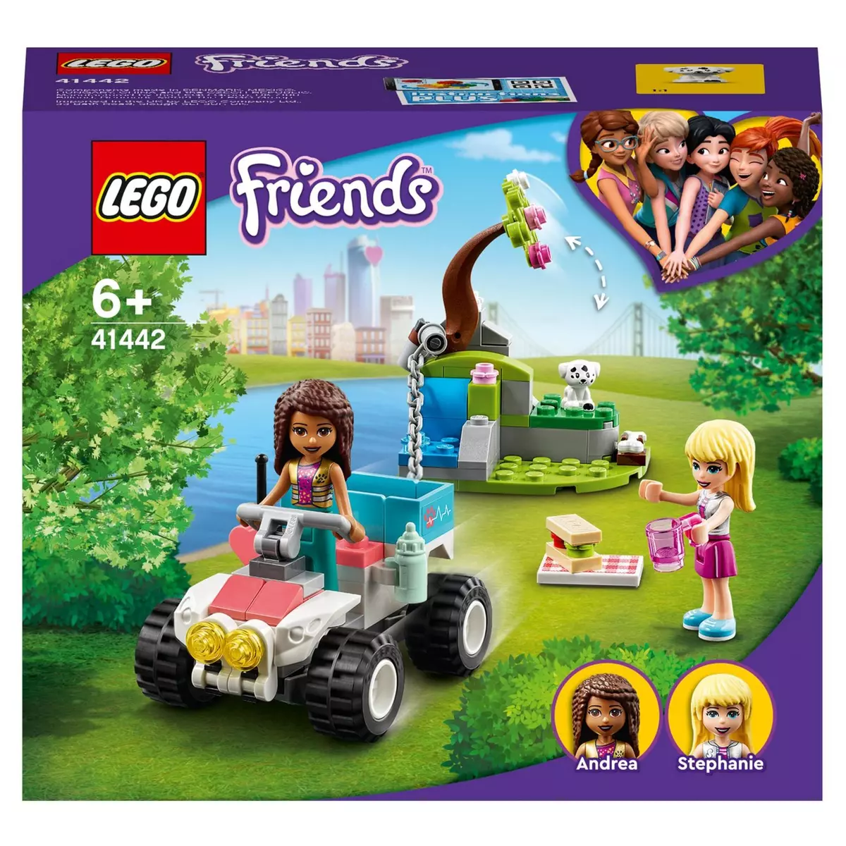 LEGO Friends 41442 Le buggy de sauvetage de la clinique vétérinaire