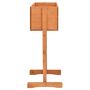 Voir la diapositive 3 : VIDAXL Jardiniere a treillis de jardin Orange 45x30x74cm Bois de sapin
