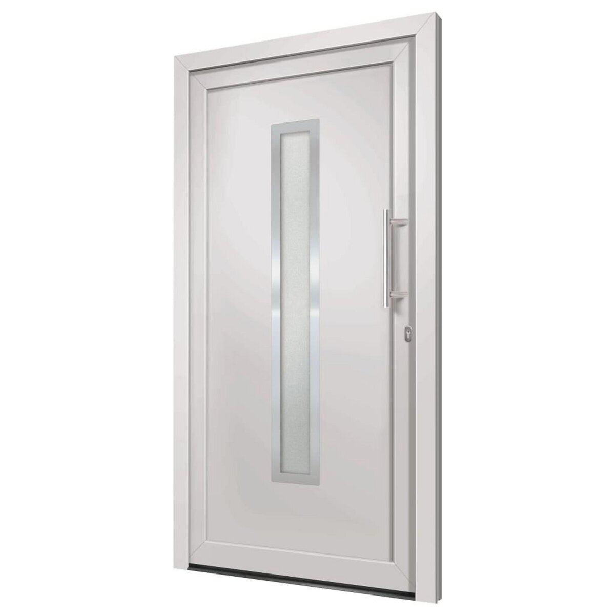VIDAXL Porte d'entree Blanc 98x208 cm