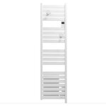 Sauter Radiateur sèche-serviettes KELUD SLIM VENTILO blanc 1500W