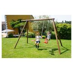 Soulet Portique balançoire -  Bois - H2,20m - GABIN